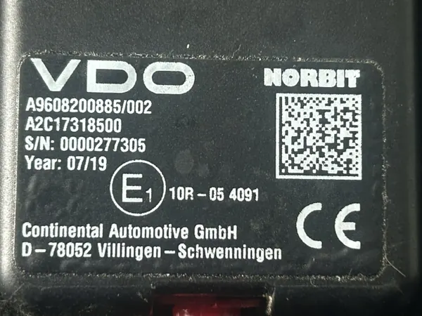 Antenne DSRC VDO OEM A9608200885 pour Mercedes Actros MP5 image 4