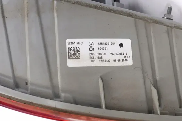 Linker Achterlicht LED Mercedes R-Klasse W251 LIFT image 2