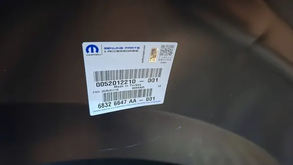 Parafango Anteriore Sinistro 52012210 Fiat Tipo II 2015- image 5