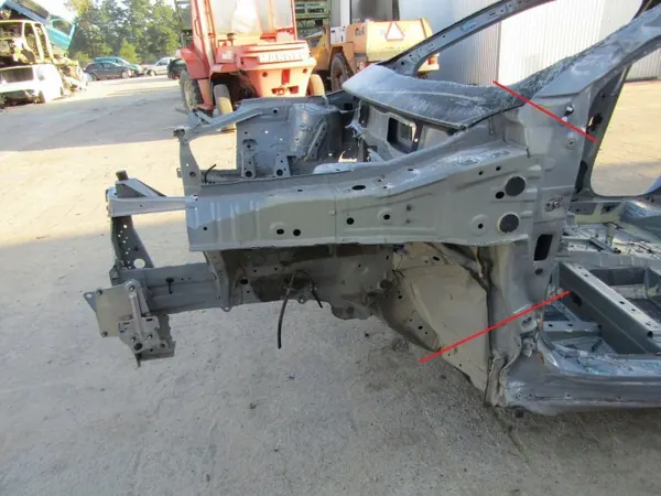 Longeron avant gauche Nissan Qashqai III J12 OEM image 2