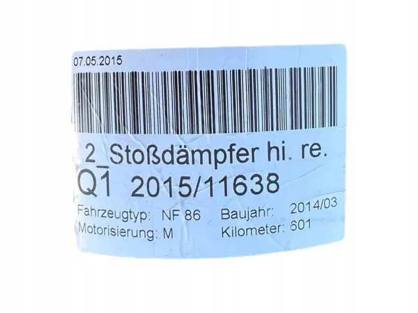 OEM 37107850225 Achterairbag voor BMW X6M F86 image 8