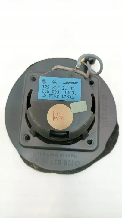 Högtalare vänster bakdörr OEM 1298271914 Mercedes image 3