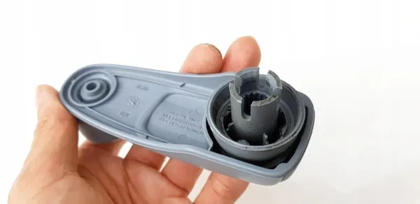 Poignée de régulateur de vitre Citroen C3 OEM KD4071 - Bleue image 9