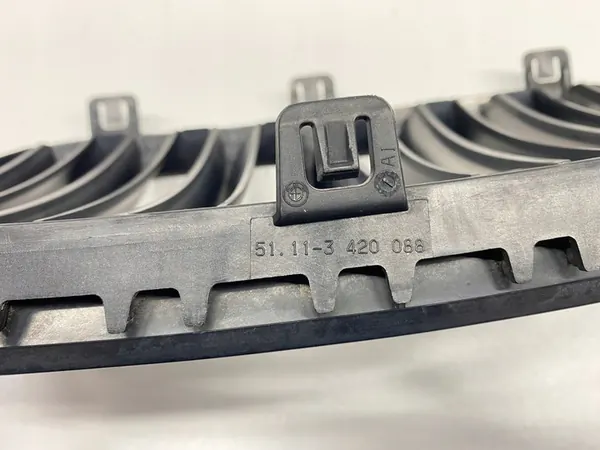 Left Right Kidney Grill Black BMW X3 E83 M-Package image 6