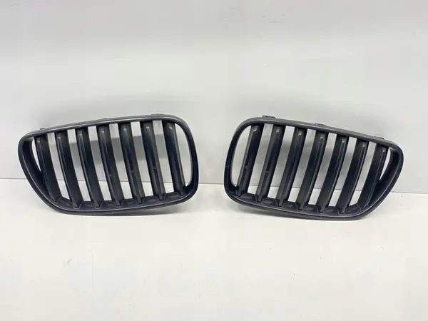 Left Right Kidney Grill Black BMW X3 E83 M-Package image 9