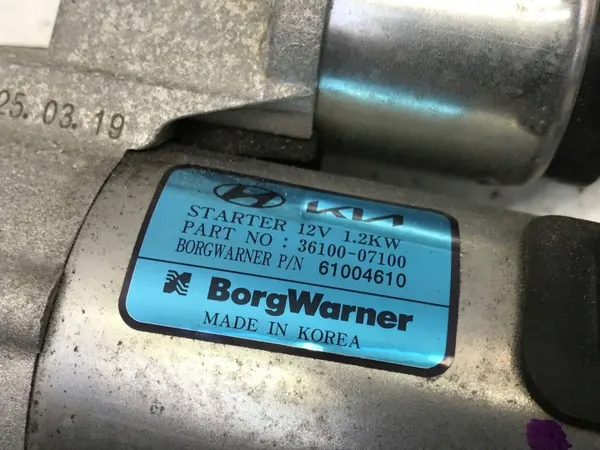 Kia Startmotor OEM 36100-07100 för Picanto III image 6