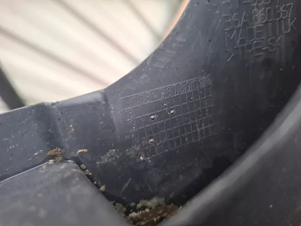 Aleta delantera derecha Bentley Bentayga OEM 36A860367 image 4