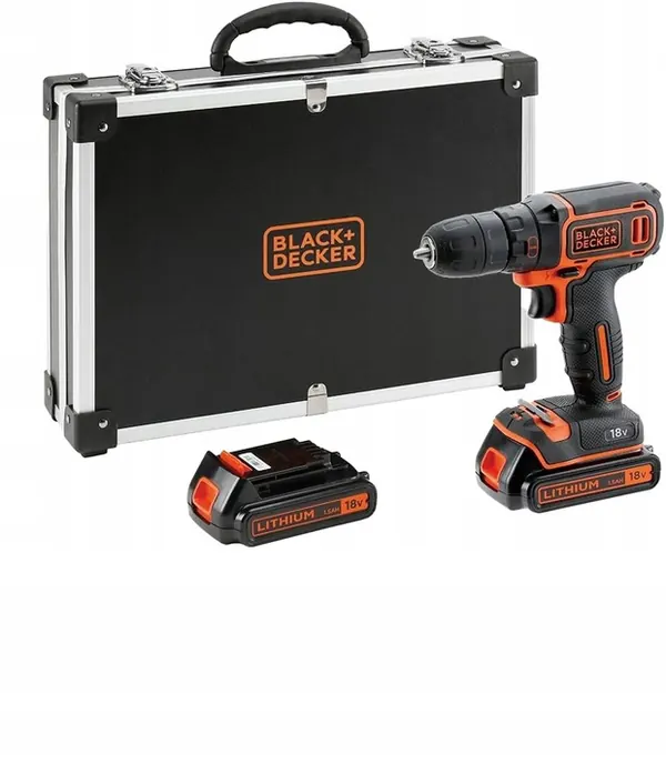 18V Porakone BLACK+DECKER CDC18BAFC-QW image 2
