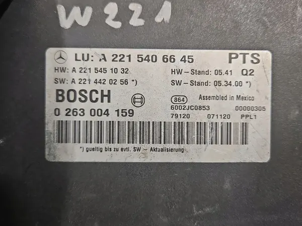 PDC Parkeringskontroller Mercedes W221 A2215406645 image 3