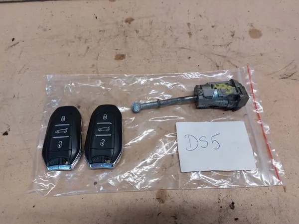 Cylindre de serrure + 2 clés Citroen DS5 OEM DGK1150 image 1