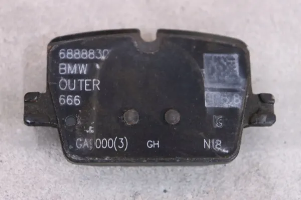 BMW OEM 6883979 Achteras Remschijven & Blokken Set image 4