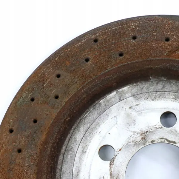 Mercedes R172 Remschijven Set Achter Links Rechts Geperforeerd OEM image 8