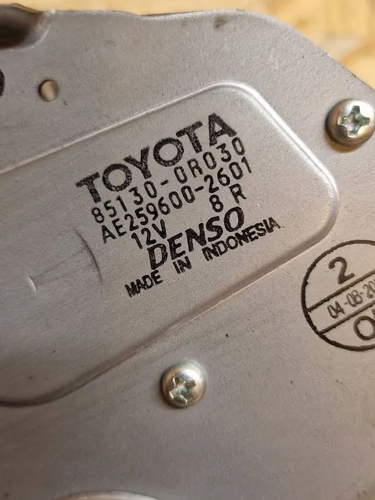 Heckwischermotor Toyota RAV 4 (XA40) 851300R030 image 3
