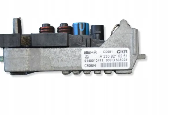 Mercedes blästreresistans OEM A2308210251 - Begagnad image 4