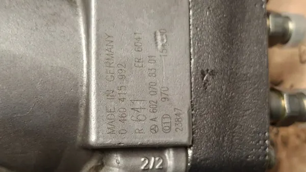 BOSCH Brandstofpomp Mercedes Sprinter 2.9 TDI image 6