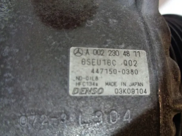 Compressor de Ar Condicionado Mercedes W169 W245 2.0 CDI A0022304811 image 5