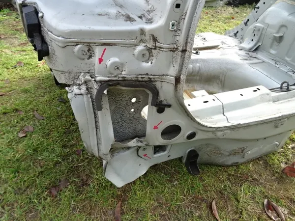 OEM CITROEN C3 AIRCROSS WANNA PODŁOGA BAGAŻNIKA PAS TYLNY-123ds-d9226f-172bd3 image 7