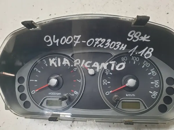Compteur Kia Picanto 1.1 B OEM 94007-072303H image 7