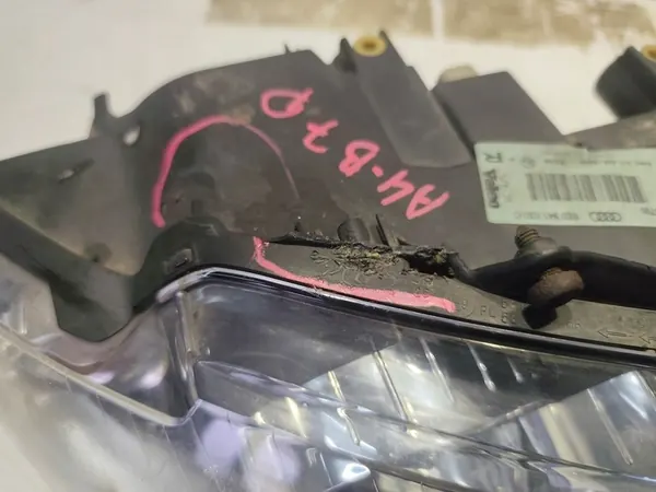 AUDI A4 B6 2002 Faro Delantero Derecho 8E0941030C image 3