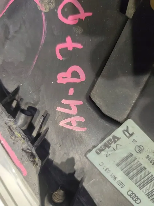 AUDI A4 B6 2002 Faro Delantero Derecho 8E0941030C image 7