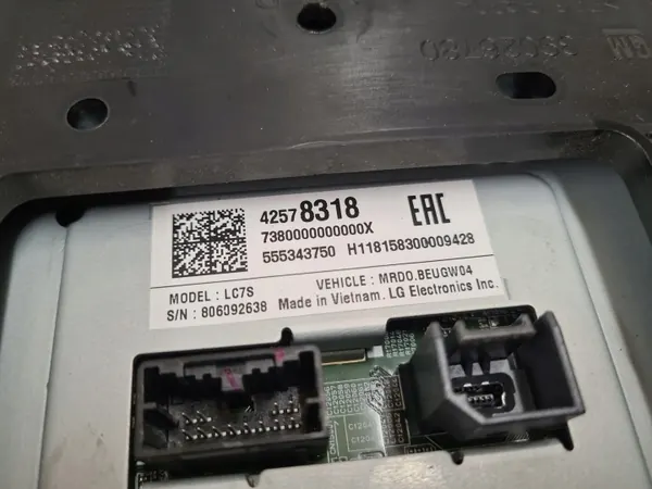 OEM 42578318 Radionäyttö Astra V K:lle image 4
