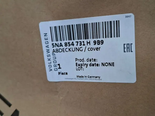 VW Tiguan II Para-lamas dianteiro esquerdo OEM 5NA851731H image 10