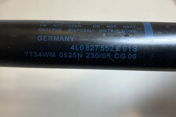 Atuador do porta-malas esquerdo AUDI Q7 4L 4L0827552C image 3