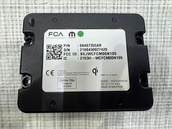 Carregador por indução OEM 68487355AB para Fiat Ducato image 4