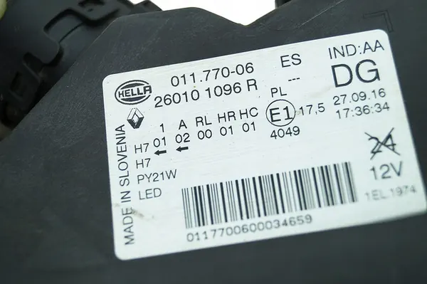 Oikea etuvalo Renault Kadjar LED EU image 7