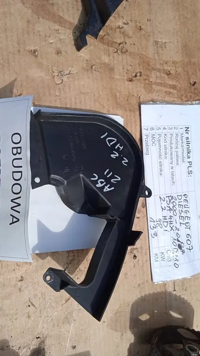 PEUGEOT 607 Timing Cover 2.2 HDI 9628958980 image 2