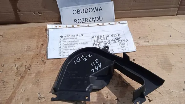 PEUGEOT 607 Timing Cover 2.2 HDI 9628958980 image 4