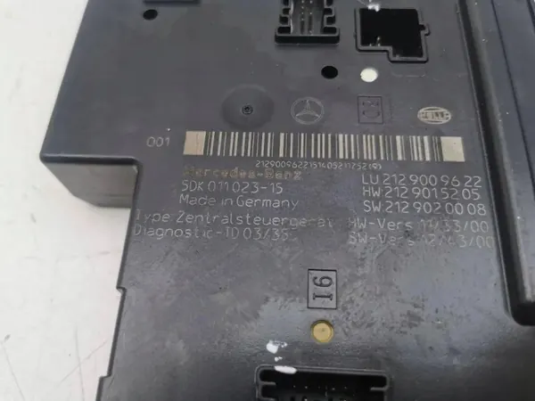 Module Confort OEM 2129009622 pour Mercedes-Benz E W212 image 6