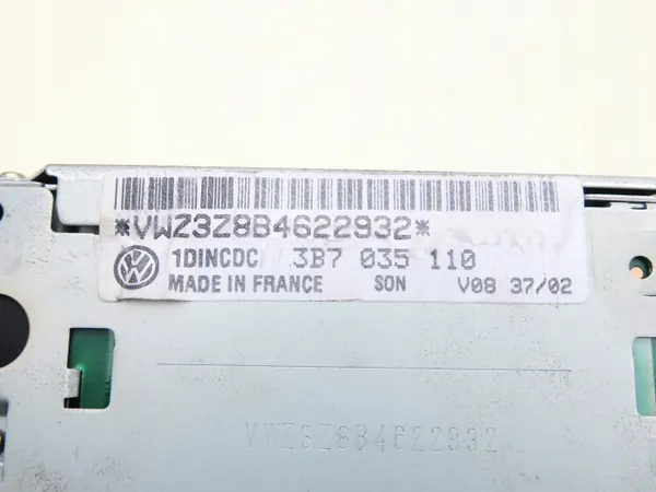 OEM 3B70351103 6-CD-vaihtaja VW Golf 4, Bora, Passat image 5