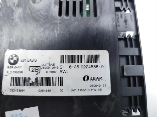 Module de contrôle des feux BMW OEM 9224588 pour Série 1 image 7