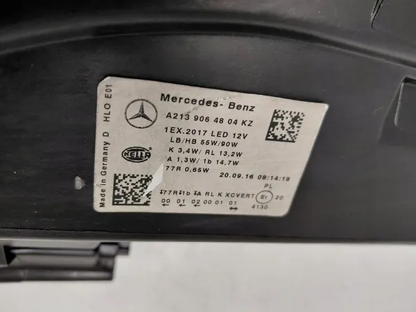Rechter koplamp Mercedes E-Klasse W213 Multibeam image 3