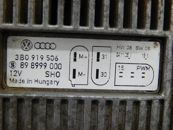 Módulo ventilador VW T5 3B0919506 2.5 TDI image 4