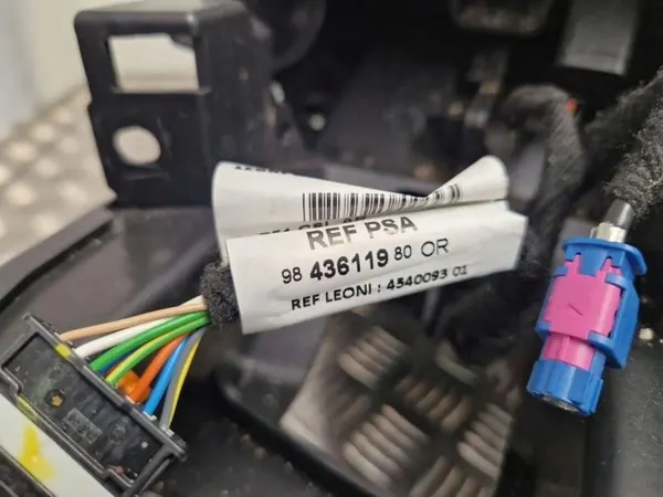 Accoudoir tunnel central Peugeot 308 2021 OEM 9843611980 image 7