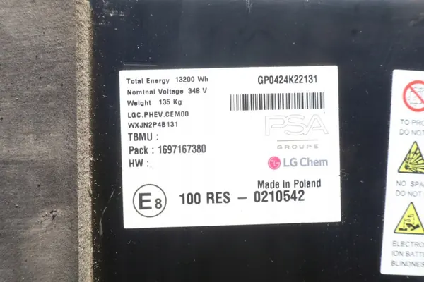 Hochvolt-Hybridbatterie OEM 100RES-0210542 image 6