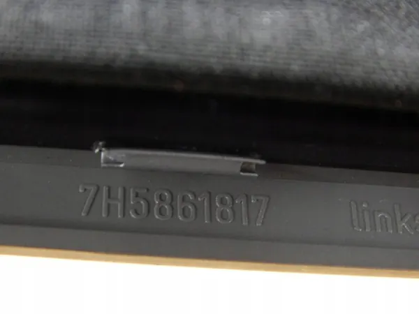 VW T5 MULTIVAN Side Roller Trim Left Rear OEM 7H5861817 image 8