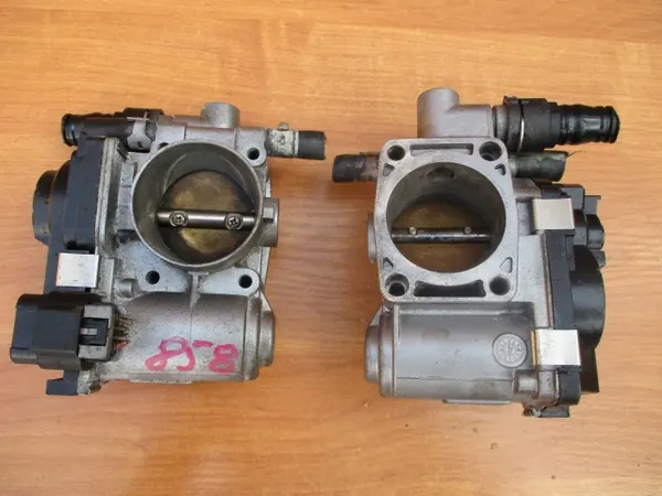 OPEL ASTRA II G III H MERIVA ZAFIRA B 1.6 DROSSSELKLAPPE 055352858 image 2