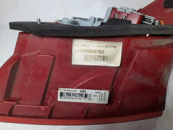 Mercedes C W204 Links Rechts Achter LED Lamp USA image 8