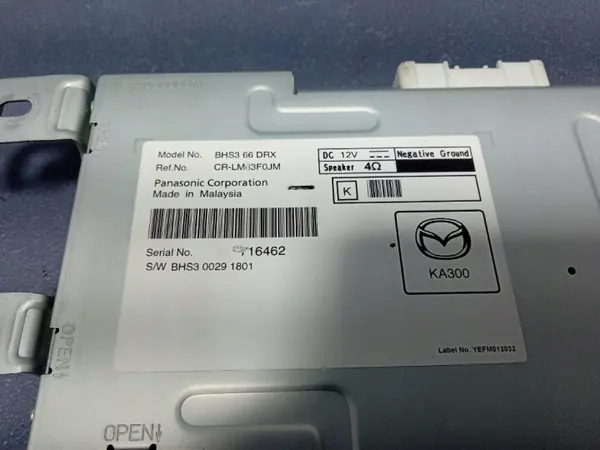 Mazda Radio-Verstärkermodul OEM BHS366DRX image 3