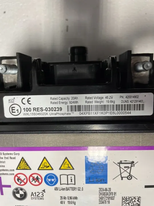 Batterie OEM 23347810 20Ah pour MINI COUNTRYMAN U25 image 5