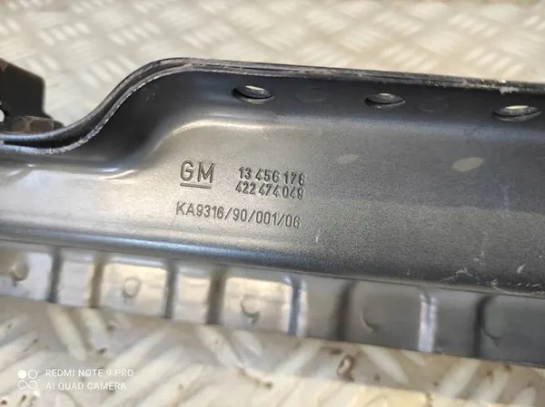 Upper Reinforcement Opel Astra J 13456178 image 7