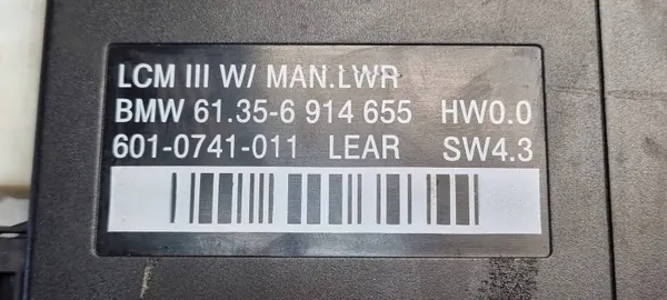 Módulo controle luzes BMW OEM 6914655 - Usado image 4