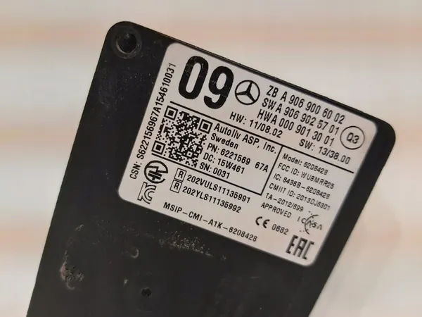 Sensor Radar Mercedes A0009006002 Q3 image 2