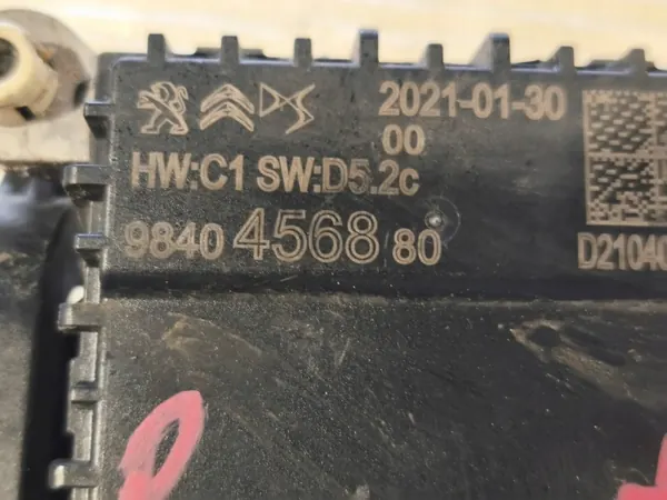 Peugeot OE Radarmodul OEM 9840456880 - Begagnad image 4