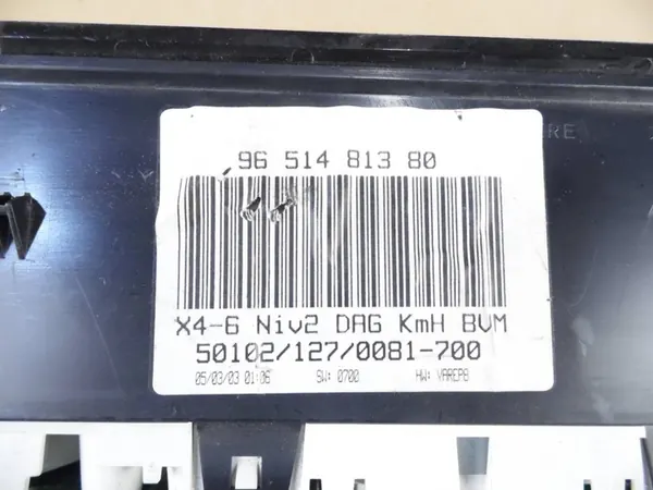 CITROEN C5 I 2.0MT 140KM 01-04 LIFTBACK INSTRUMENTTI image 4