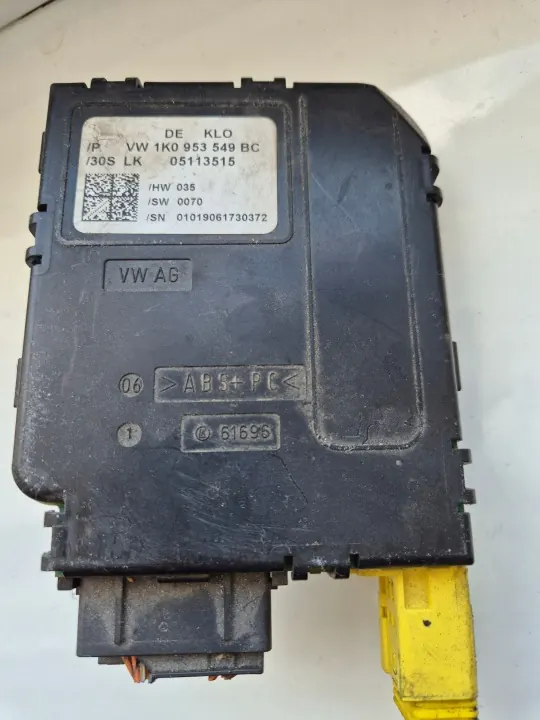 Sensor de ángulo de dirección VW Audi Skoda Seat 1K0953549BC image 2