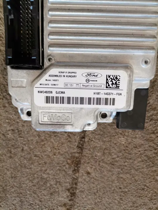 Module Navigation H1BT-14G371-FGA pour Ford Fiesta MK8 image 3